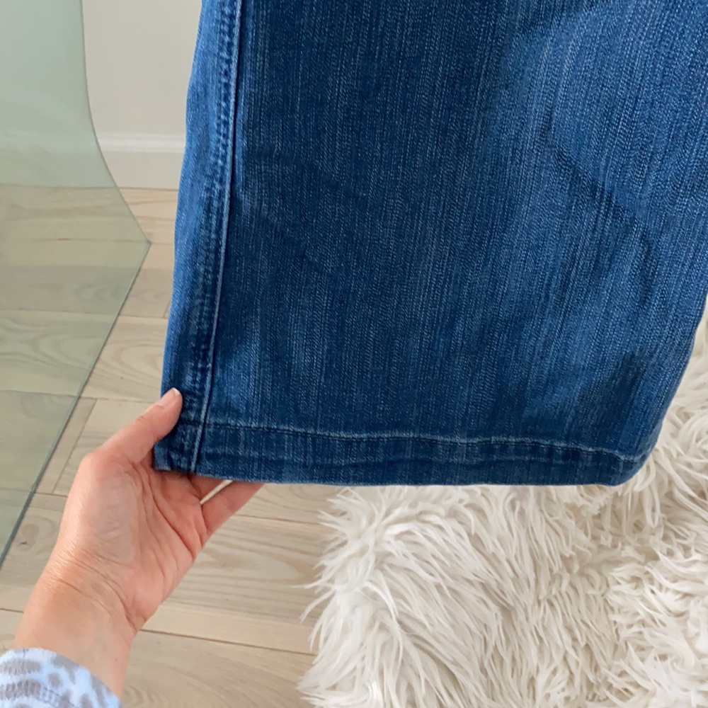 EXPRESS X2 High Waisted Wide Leg Flare Jeans - Picture 15 of 15